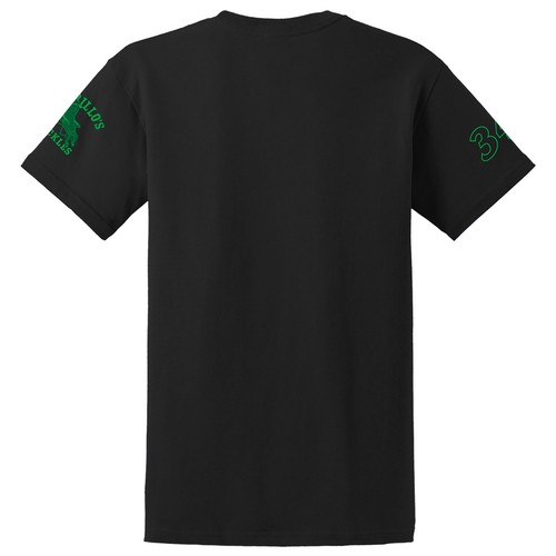 Men's Front Row Motorsports Black Todd Gilliland Grillo's Pickles Car T-Shirt - Picture 3 of 3