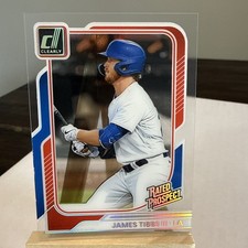 JAMES TIBBS III 2026 Panini Donruss CLEARLY ACETATE #123 LOS ANGELES DODGERS