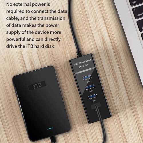 Connect USB Hub USB Hub Extender For Computers USB Hub For Keyboards Mice - Bild 9 von 14