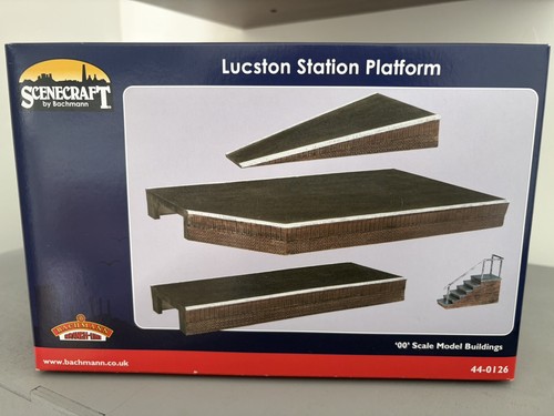 Plataforma de estación Bachmann Scenecraft 44-0126 Lucston calibre OO | Condition: Used