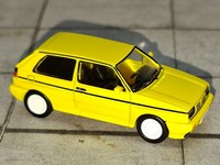 Brekina - PCX 871599 - Volkswagen VW Golf II Rallye - Gelb