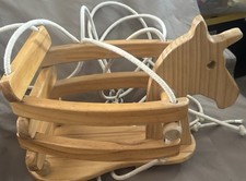 Wooden Infant Swing /Unicorn Shaped - Safe Toddler Swing for 12-36 Months, 78"