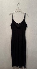 Small Black Dress Wild Fable Women's Sleeveless Mesh, Lined, Adjustable NWT