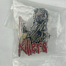 Iron Maiden *New Sealed in Bag*  Rare 80's Original Killers Eddie Pin Badge