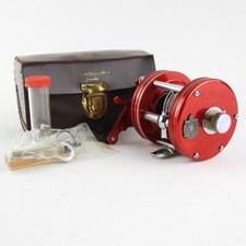Abu Garcia Ambassadeur No. 5000 Fishing Reel. 4-Screw. Made in Sweden. W/ Case.