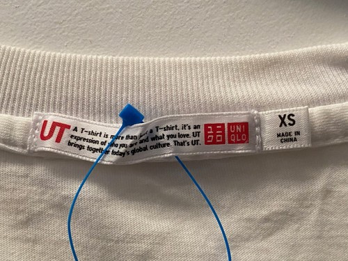 Uniqlo UT Japan One Piece Chopper Mask White T-Shirt Sz S Japanese manga anime - Picture 3 of 6