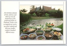Continental Postcard Selection of Traditional Thailand Dishes