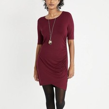 Maurice's 24/7 Womens Burgundy Bodycon Sheath Dress Plus Size XXL