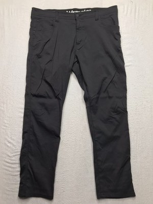 WRANGLER ATG Pants Men 38x30 Black All Terrain Gear Hiking Stretch Outdoor