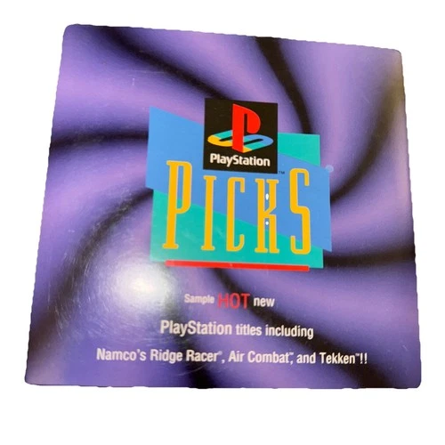 PlayStation Picks Demo Disc (PS1) Namco’s Ridge Racer, Air Combat, And Tekken!