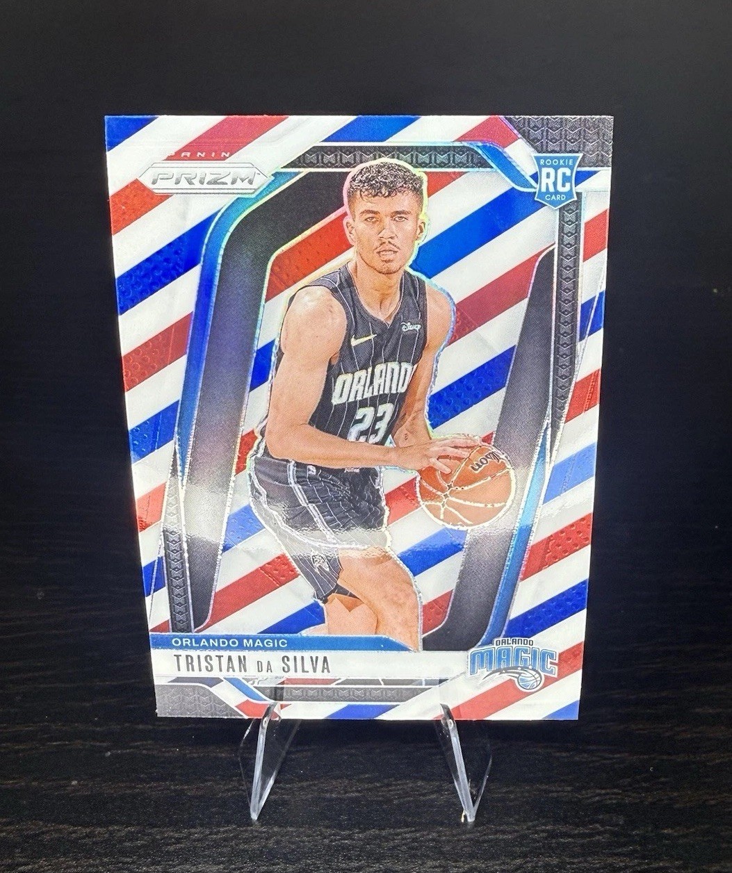 2024 Panini Prizm - TRISTAN DA SILVA Rookie RC - Red White Blue Prizm - #256