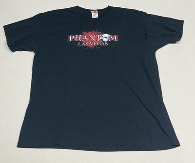 Vintage Phantom of The Opera Las Vegas Tshirt Men s XXL Black