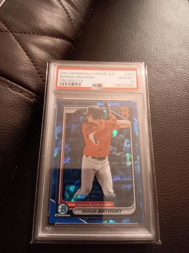 2024 ROMAN ANTHONY Bowman Chrome Sapphire Edition #235 Prospects PSA 10 GEM MINT