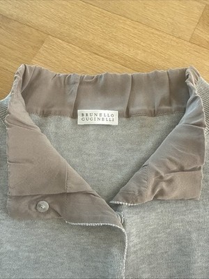 Brunello Cucinelli StrickjackeGr M Damen Cotton  Seide