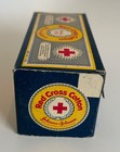 2- VTG Red Cross Cotton Boxes with Cotton Small & Medium Johnson & Johnson — photo 3