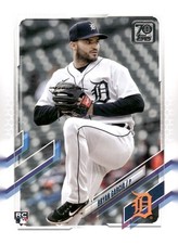 2021 Topps Update #US305 Bryan Garcia Detroit Tigers Baseball Card