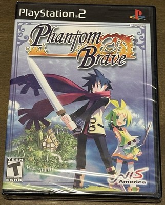 Phantom Brave PlayStation 2 New Sealed Rare  US Version OOP Black Label NIB PS2