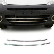 Kühlergrill Leisten Grillleisten für Renault Kangoo 2008-2020 Edelstahl Chrom 2x