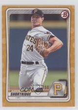 2020 Bowman Draft Gold Border 12/50 Aaron Shortridge #BD-101 8d4