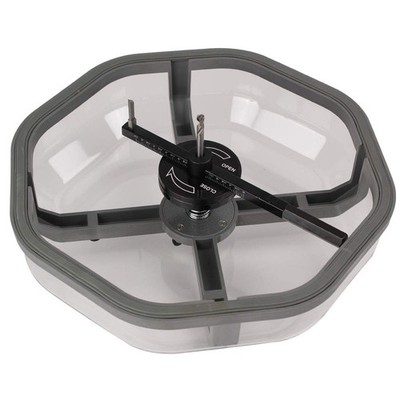 Multi Size Hole Cutter with Dust Bowl Silver