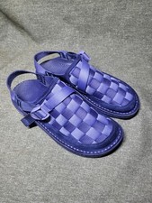 Chaco Woman Canyon Woven Clog Shoes Size W 10 Purple