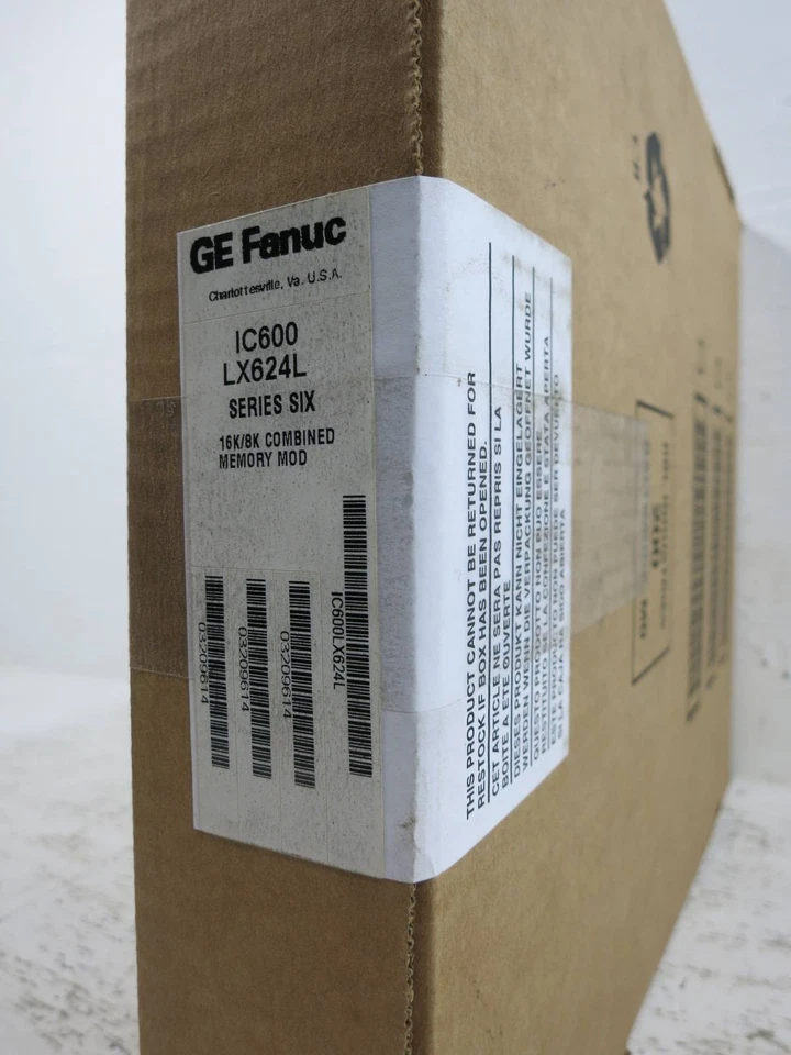 New GE Fanuc Series 6 IC600-LX624L Combined Memory Module PLC IC600LX624L NIB - Image 3 of 3
