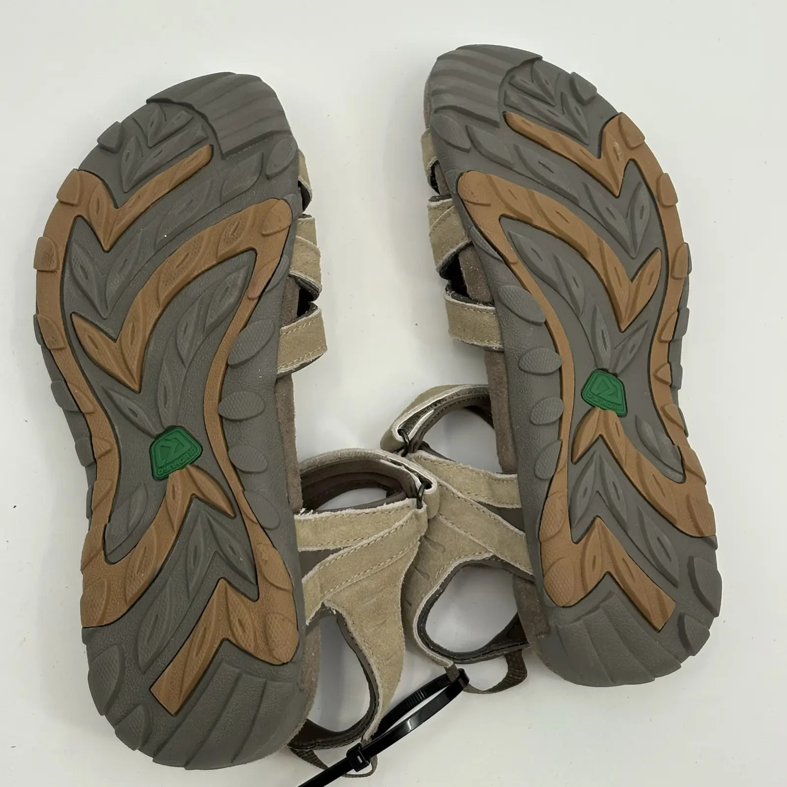 Karrimor Tuvalu Leather Womens Walking Sandals UK 7 EU 41 Tan Dynagrip Hiking image 7