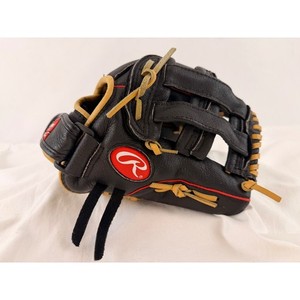 Rawlings Highlight Series 11.5" Baseball Glove H115HB H-Web RHT Youth Black
