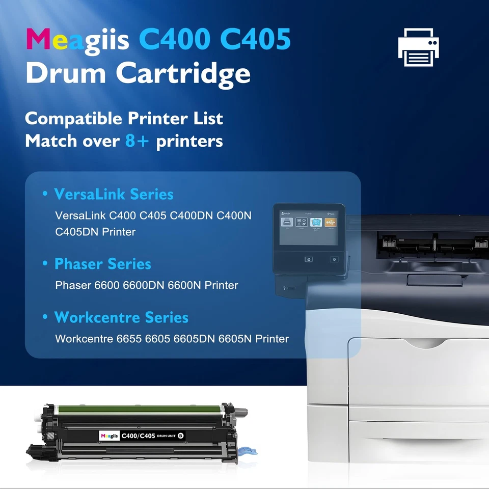 Repuesto de unidad de tambor Versalink C400/C405 para Xerox 108R01121 Black Imaging U... Foto 2 de 4