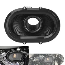 Black Air Cleaner Stage 2 For Harley Touring Electra Glide Classic FLHTC 24-2025