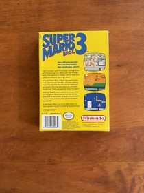 Super Mario Bros 3 (Nintendo NES) Ottime Condizioni CIB Completo ALTA QUALIT&Agrave;