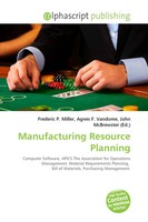 Frederic P. Miller (U. A.) | Manufacturing Resource Planning | Taschenbuch
