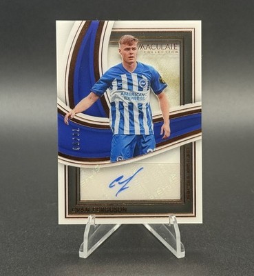 2023-24 Panini Immaculate Evan Ferguson Auto /99 Shadowbox - Brighton