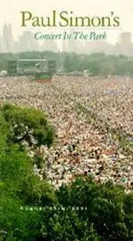 VHS Paul Simon Paul Simons Concert In The Park Warner