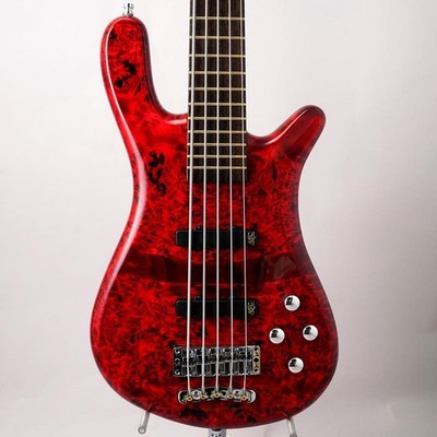Warwick Pro Streamer LX 5st Birdseye Poplar Top Dark Bleached Red TP HP #013988