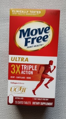 Move Free Ultra Triple Action Supp Joint Health Cartilage & Bones 75 Tabs 2026