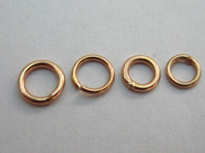 3 ANELLINI SALDATI IN ARGENTO925 made in italy 7 MM