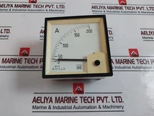 Automatic Electric 0-200 A Ammeter 200/5a