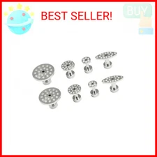 WHDZ Paintless Dent Repair Tool 8pcs Aluminum Glue Puller Tabs Paintless Dent Re