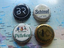 L1 CHAPAS CERVEZA LOTE DE 4