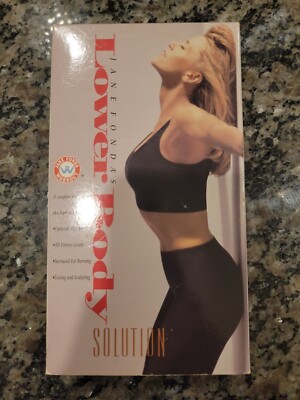 Jane Fondas Lower Body Solution (VHS, 1991)