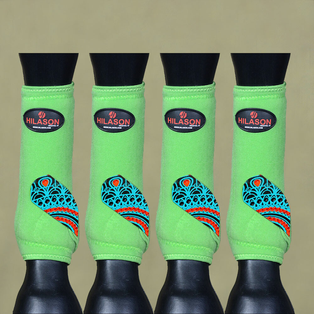 C-ED-S SMALL HILASON HORSE FRONT REAR PredECTION ULTIMATE SPORTS BOOT LIME SCALL C-ED-S SMALL HILASON HORSE FRONT REAR PredECTION ULTIMATE SPORTS BOOT LIME SCALL