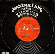 Nilsson:Without you/Everybody's talkin'/Kojak Columbo:UK RCA:Re-Issue