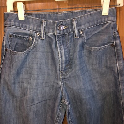 Boy's Levis 527 Bootcut Size 27X27 14 Regular 100% Cotton Denim