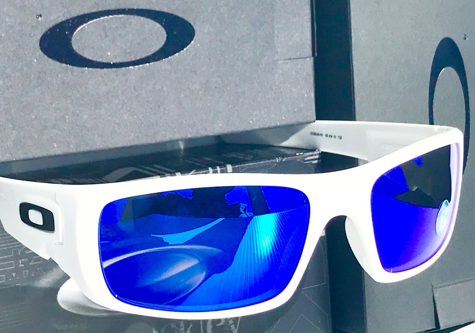 oakley blue iridium