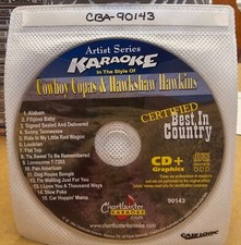 90143 COWBOY COPAS HAWKSHAW HAWKINS CHARTBUSTER KARAOKE LOT SH