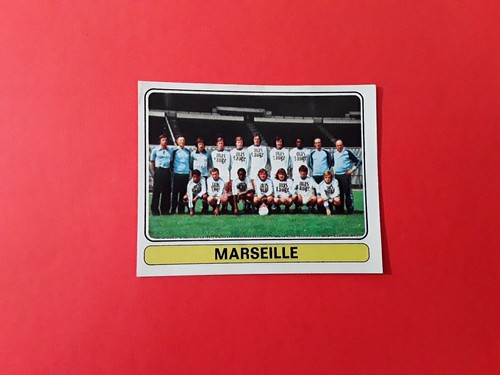 135 TEAM EQUIPE OLYMPIQUE MARSEILLE OM VIGNETTE STICKER FOOT 2001