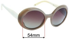 SFx Replacement Sunglass Lenses fits Chanel 5154 - 54mm Wide
