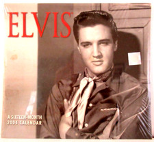 "ELVIS"  (16-MONTH CALENDAR)  ~ (2004) ~ ** ELVIS ROCK 'N ROLL / CALENDAR ** #44