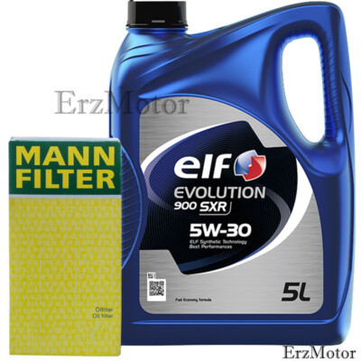 Elf EVOLUTION 900 SXR 5W30 MOTOR�L MIT MANN �LFILTER W 67/1